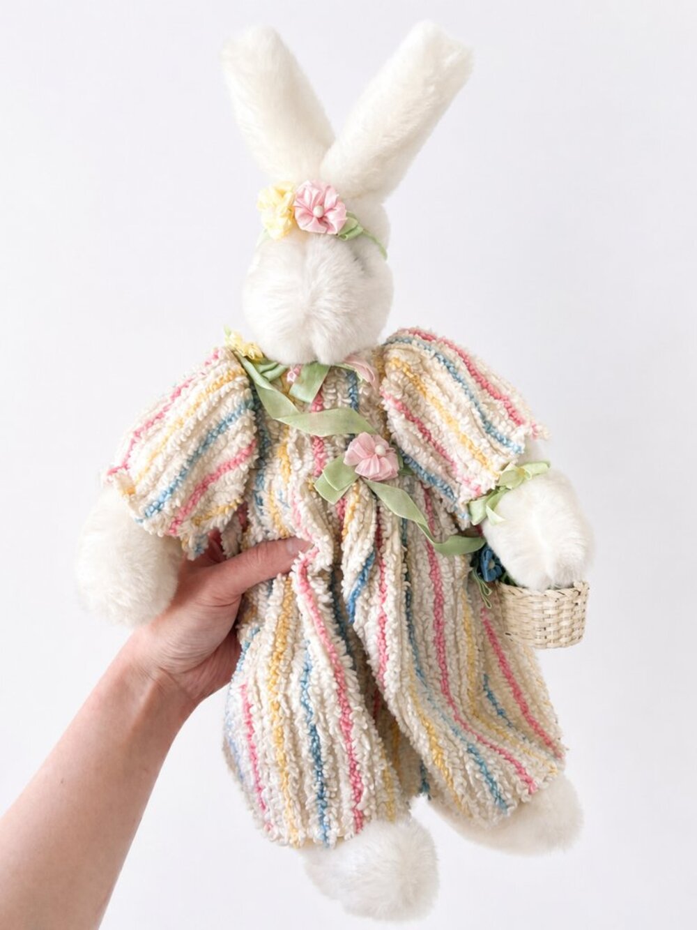 Vintage Bunnies By The bay Cricket Caterpillar Stuffed Plush Bunny Rabbit Toy